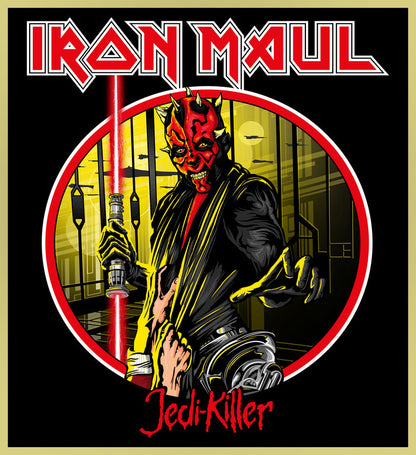 DARTH MAUL - IRON MAIDEN HEAVY METAL TURBO TEE!