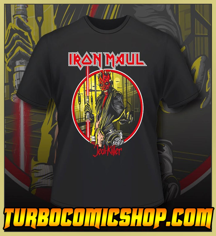 DARTH MAUL - IRON MAIDEN HEAVY METAL TURBO TEE!