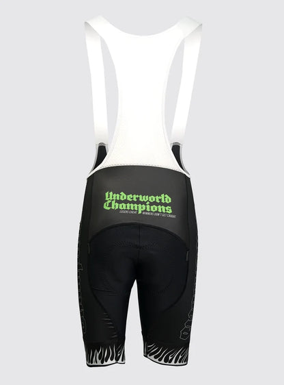 DEATH SPRAY CUSTOM WOMEN'S BIB SHORTS