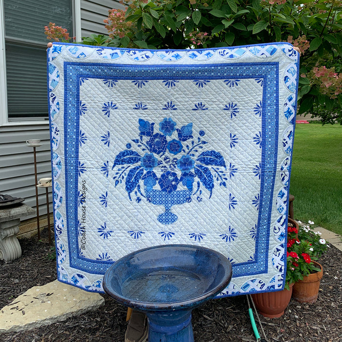 Delft Trivet Downloadable PDF Quilt Pattern