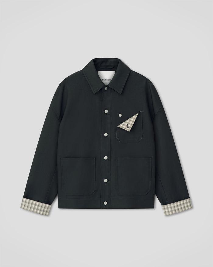 Delrico - Structured jacket - Anthracite