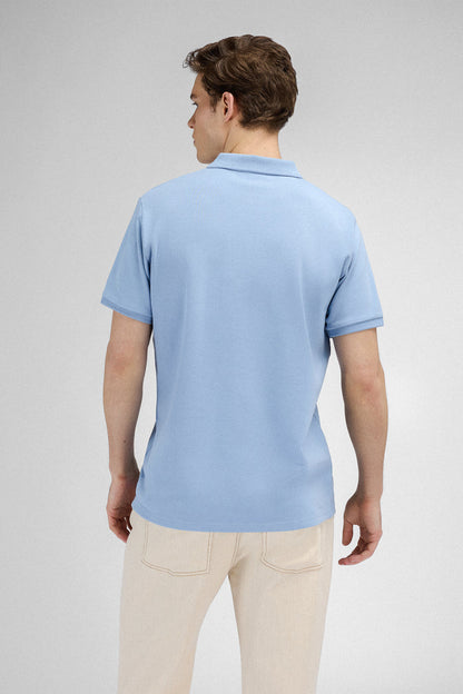 Urban Pioneers Male Denis SS Pique PIQUE FOREVER BLUE