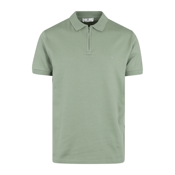 Urban Pioneers Male Denis SS Pique PIQUE HEDGE GREEN