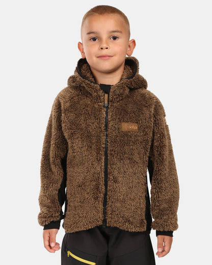 Haariger Fleece-Kapuzenpullover für Jungen Kilpi NORKA-JB