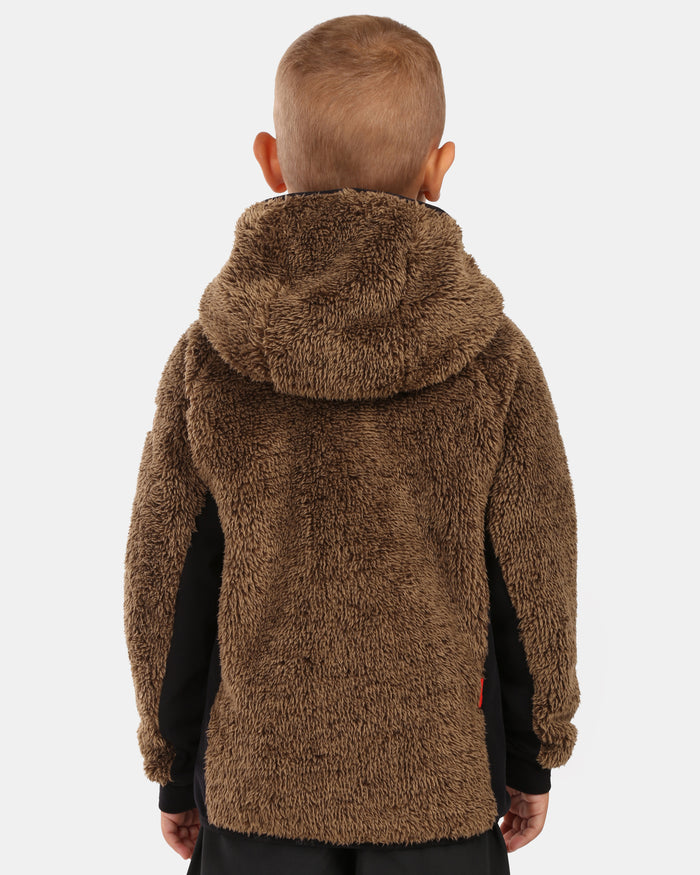 Haariger Fleece-Kapuzenpullover für Jungen Kilpi NORKA-JB