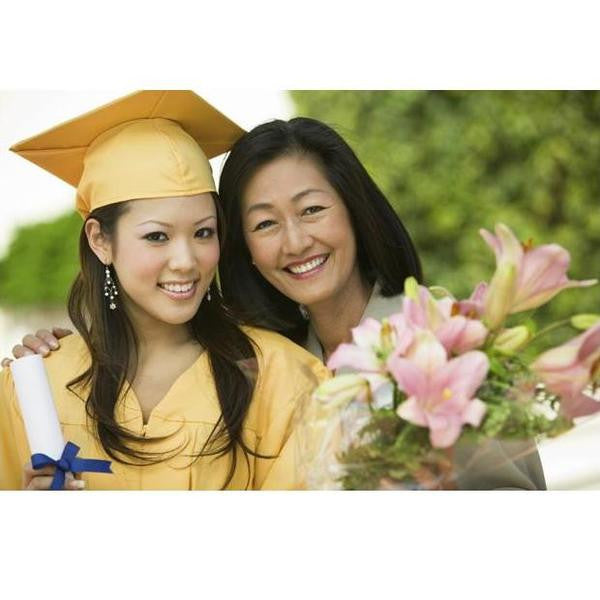 3D Graduation Photo Diamond Shaped Crystal Cube Original Picture