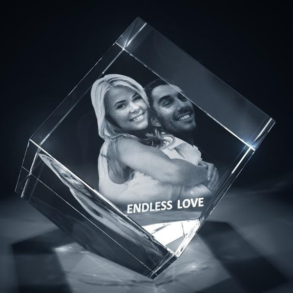 Endless Love 3D Photo Crystal Diamond
