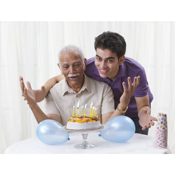 Father Birthday Diamond Shaped 3D Photo Crystal Cube Original Picture