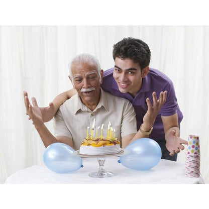 Father Birthday Diamond Shaped 3D Photo Crystal Cube Original Picture