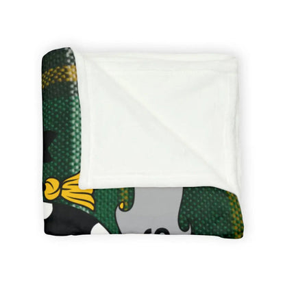 Colorful Cartoon Printed Cozy Blanket