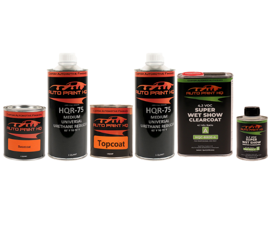 Dodge PXT Phantom Black Tri-Coat Pearl Complete Quart Kit