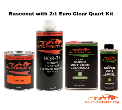 Dodge PY5 Dozer Basecoat Clearcoat Quart Complete Paint Kit