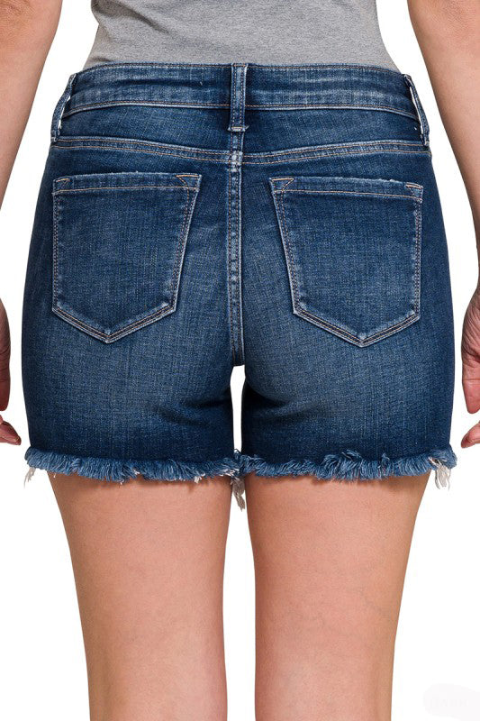 Doesn't Get Better Denim Shorts-Cute-Trendy-Shop-Womens-Boutique-Clothing-Store