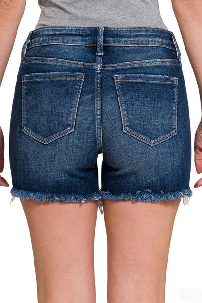 Doesn't Get Better Denim Shorts-Cute-Trendy-Shop-Womens-Boutique-Clothing-Store