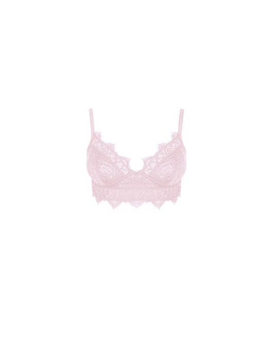 DOLLY FULL SUPPORT LACE BRA BB PINK