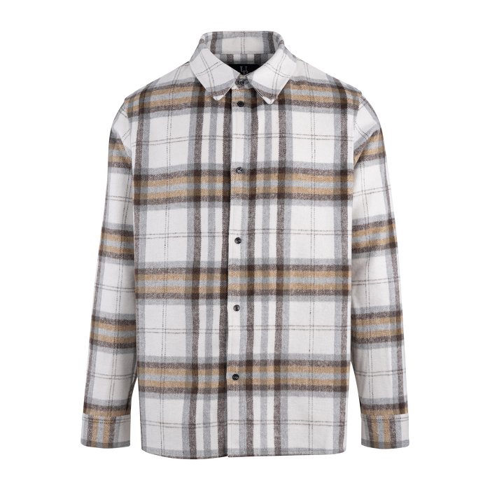Urban Pioneers Male Doomey Overshirt SHIRT CREAM CHECK