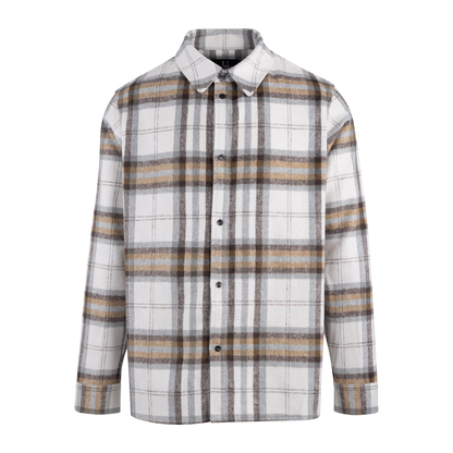 Urban Pioneers Male Doomey Overshirt SHIRT CREAM CHECK