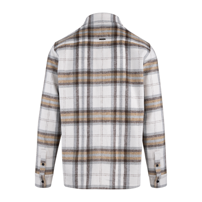 Urban Pioneers Male Doomey Overshirt SHIRT CREAM CHECK