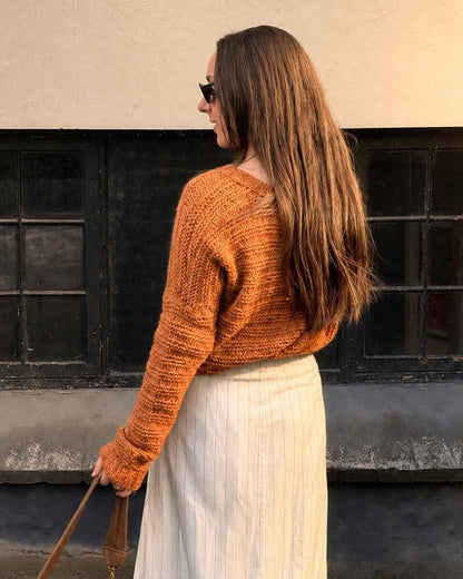 Dora sweater by Önling, No 2 + silk mohair knitting kit