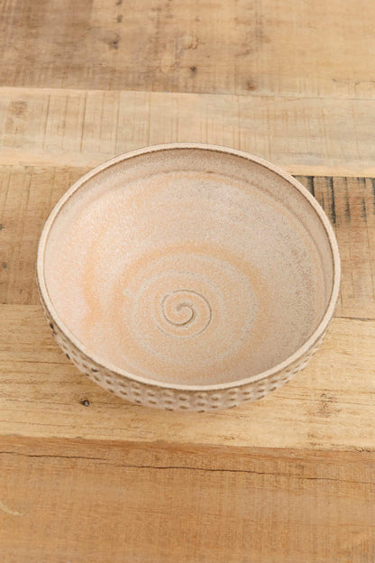 Lesley Anton Home Kitchen Dishware Dot Bowl in Dusk Dusk