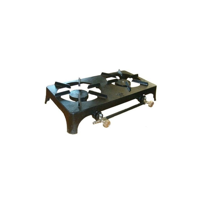 Double Burner Cast Iron Stove