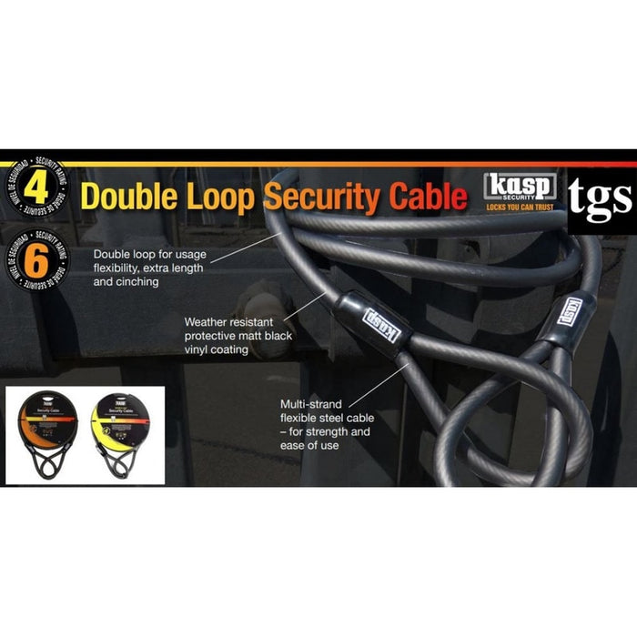 Double Loop Security Cables