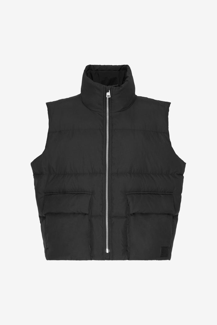 ETUDES STUDIO DOWN JACKET SLEEVELESS BLACK 1