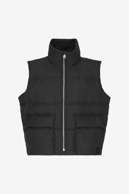 ETUDES STUDIO DOWN JACKET SLEEVELESS BLACK 1