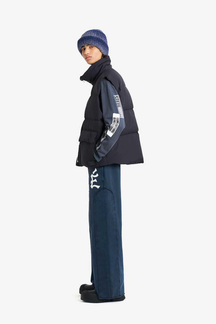 ETUDES STUDIO DOWN JACKET SLEEVELESS BLACK 4