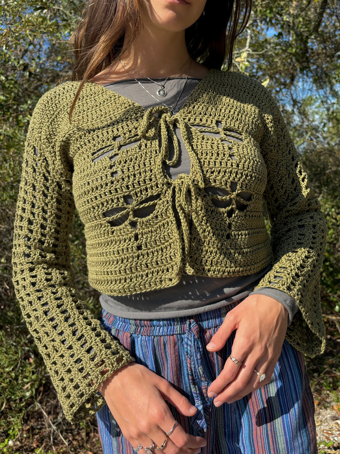 Dragonfly Cardigan Pattern