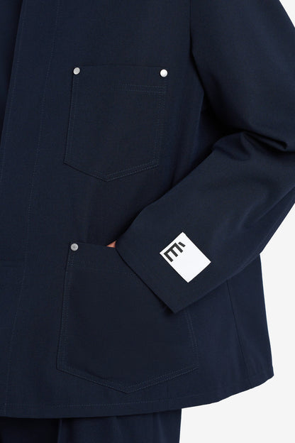 ETUDES STUDIO DRESSED UP WORKER JACKET NAVY 5