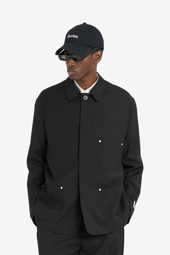 ETUDES STUDIO DRESSED UP WORKER JACKET BLACK 3