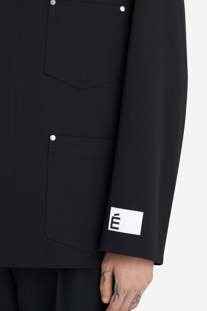 ETUDES STUDIO DRESSED UP WORKER JACKET BLACK 6