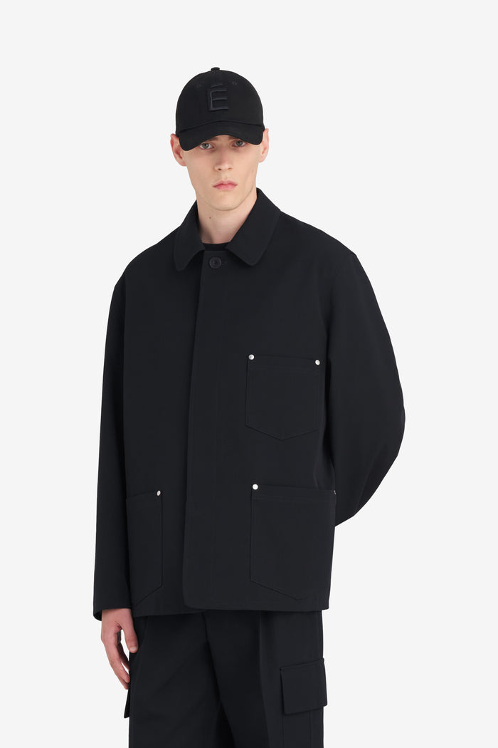 ETUDES STUDIO DRESSED UP WORKER JACKET BLACK 2