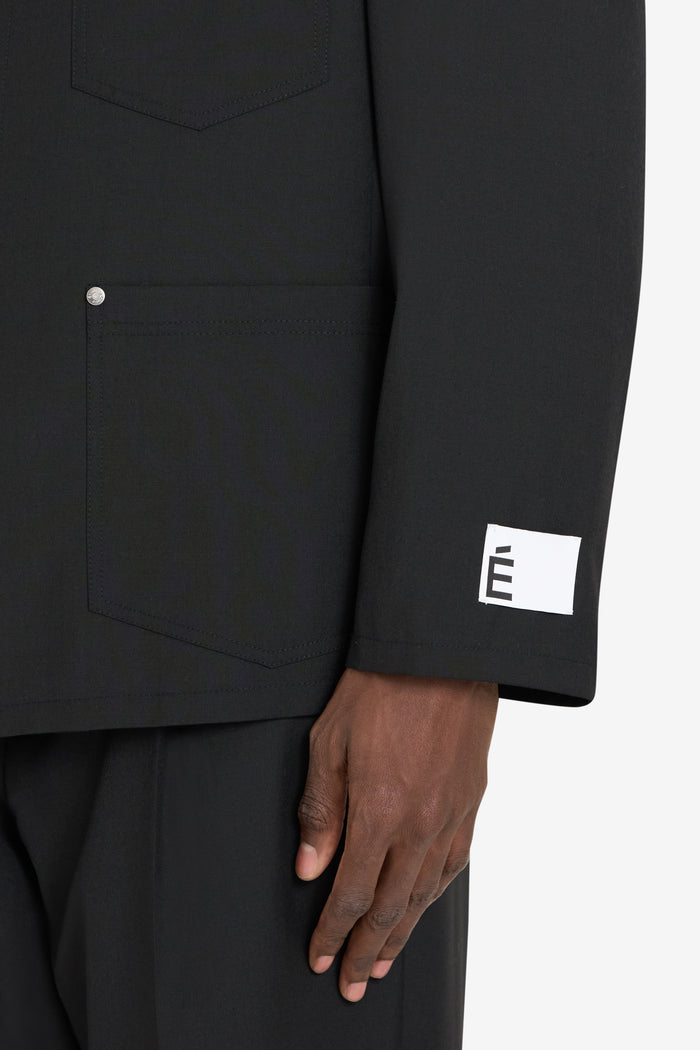 ETUDES STUDIO DRESSED UP WORKER JACKET BLACK 5