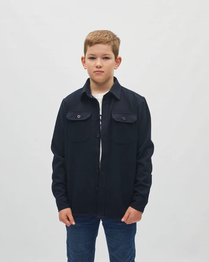 Duncan Overshirt Navy