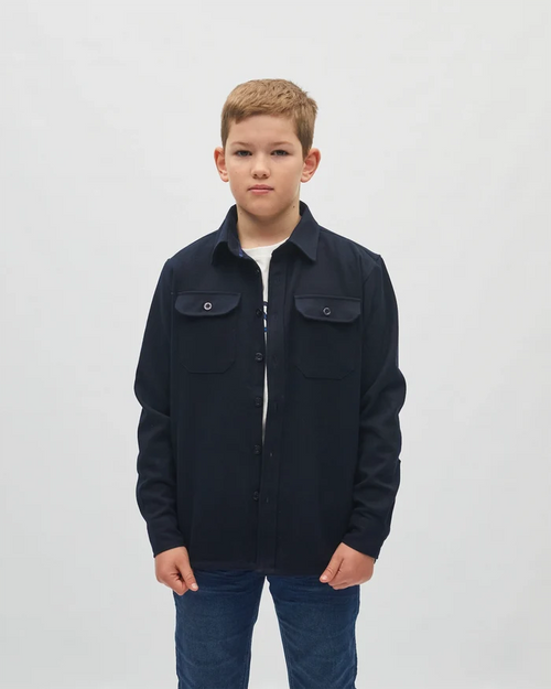 Duncan Overshirt Navy