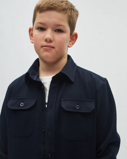 Duncan Overshirt Navy