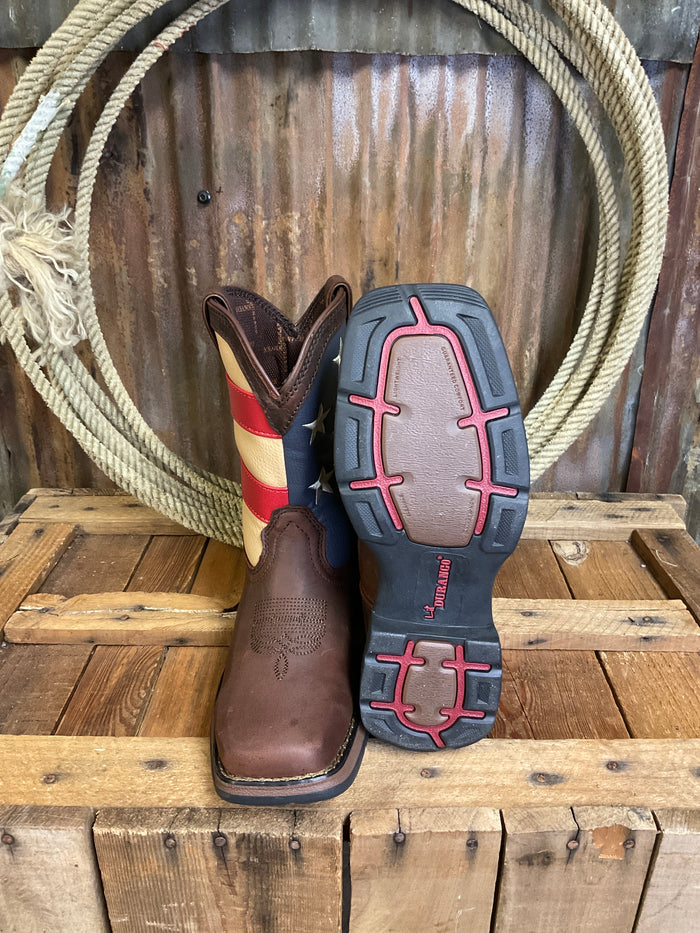 Durango Lil' Rebel American Flag Western Boot