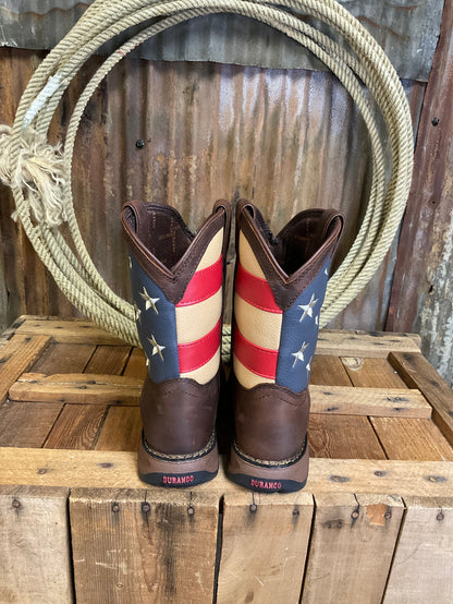 Durango Lil' Rebel American Flag Western Boot