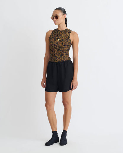 Dylla - Relaxed shorts - Black
