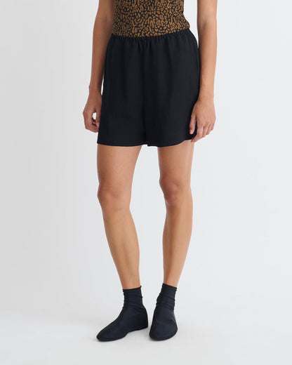 Dylla - Relaxed shorts - Black