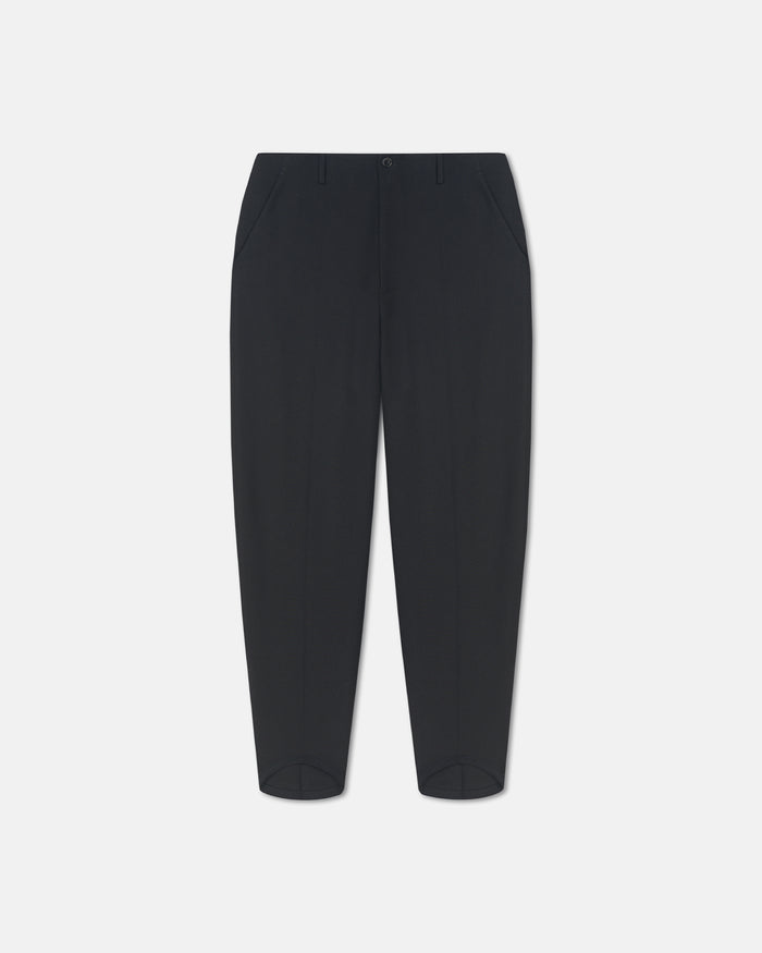 Eamon - Crepe Twill Tapered Pants - Black