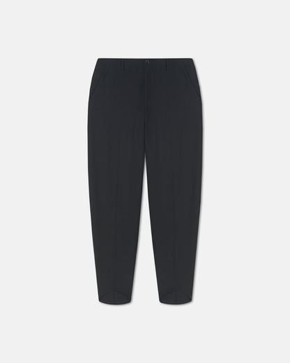 Eamon - Crepe Twill Tapered Pants - Black