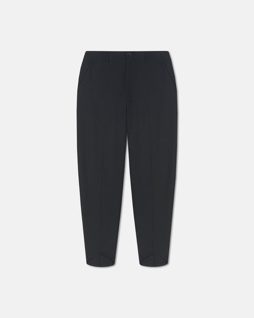 Eamon - Crepe Twill Tapered Pants - Black