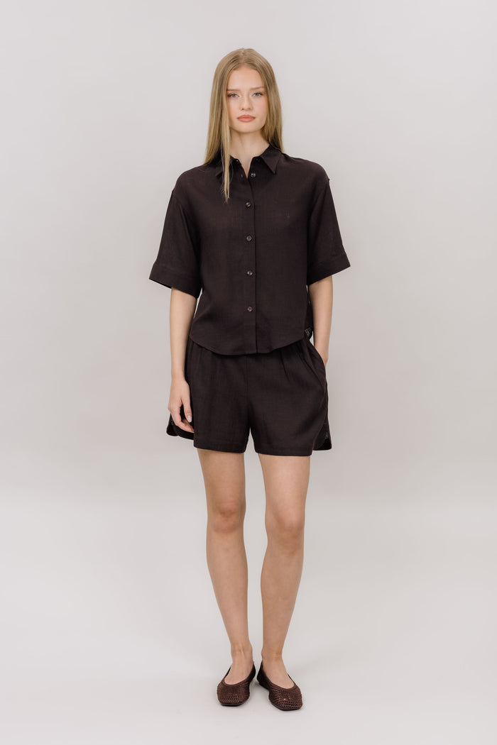 Urban Pioneers Female Edda Shorts SHORTS ESPRESSO