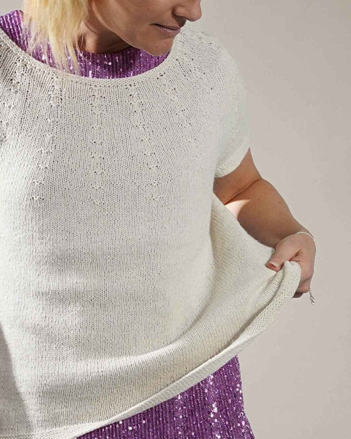 Edith Summer Top, No 12 knitting kit