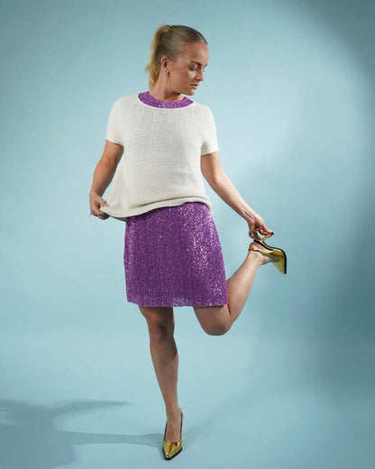 Edith Summer Top, No 12 knitting kit
