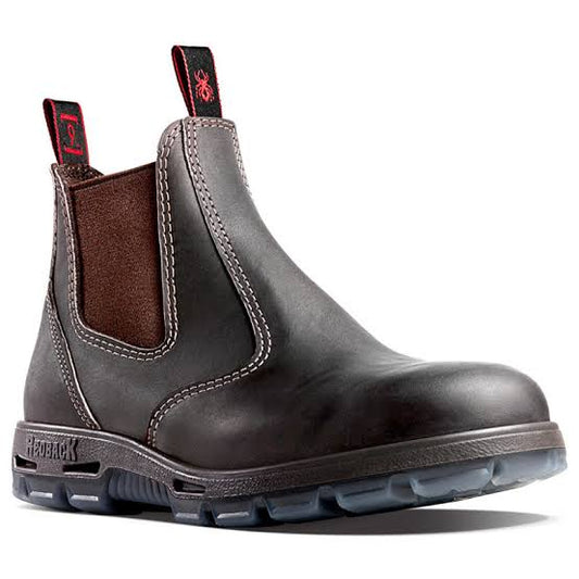 Elastic Sided Bobcat Soft Toe Claret Oil Kip UBOK