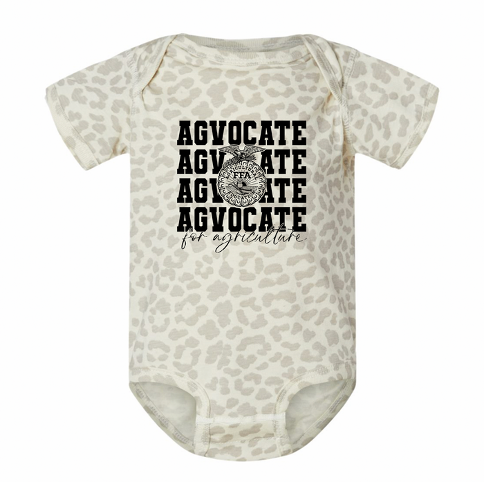 Emblem Black Agvocate For Agriculture - Infant/Toddler/Youth